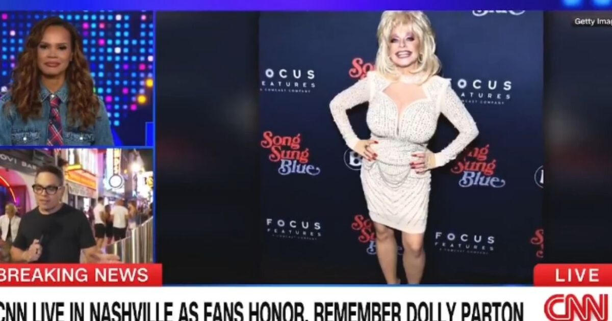WATCH: CNN Forced to Apologize After Using Photo of Las Vegas Impersonator While Reporting Dolly Parton’s Death